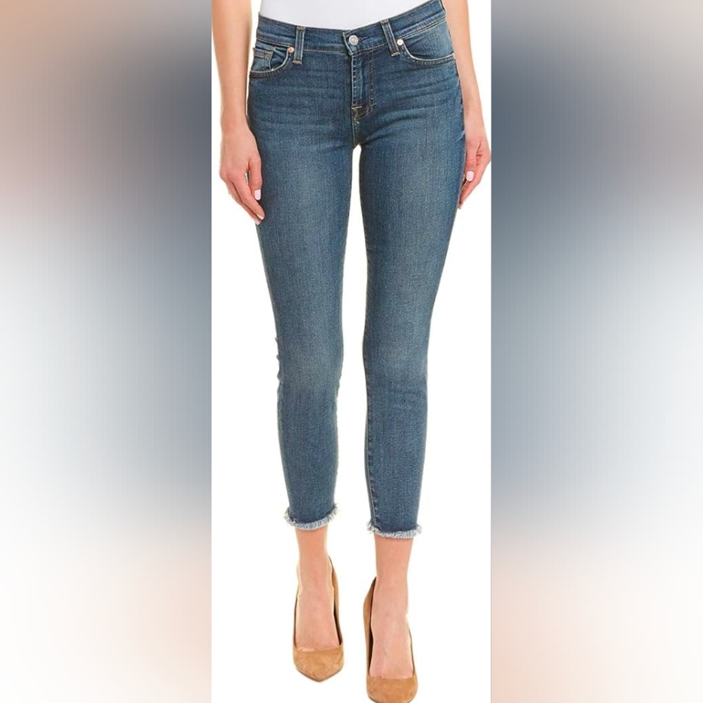 7 For All Mankind Gwenevere Skinny Jeans Sz. 32